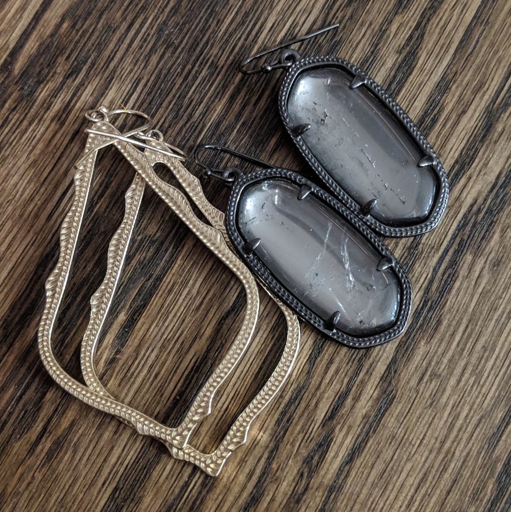 Kendra Scott Bundle Sophee & Elle Mirror Rock